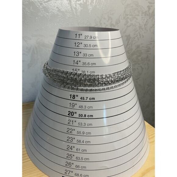 Sarah Coventry Signed Silver Tone Multi Layered Necklace - Picture 5 of 5